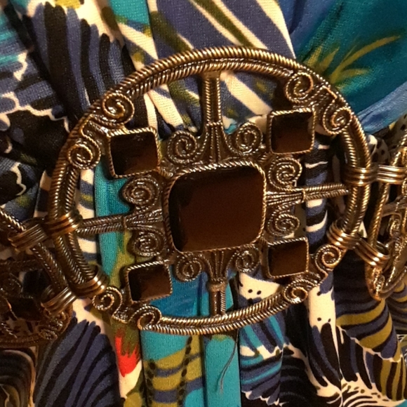 Vintage Cache tropical top - Picture 6 of 8